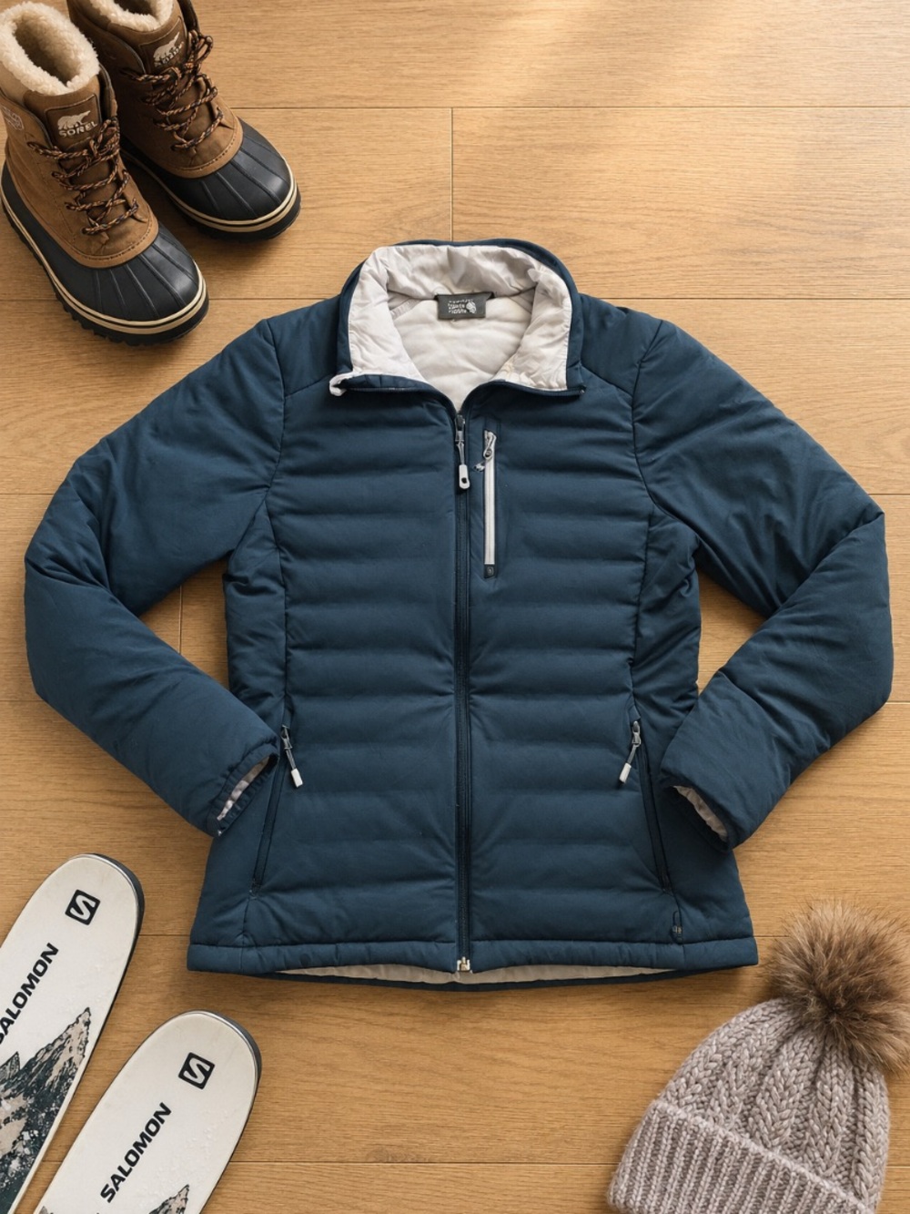 Mountain Hardwear Stretchdown Jacket Women’s M Quilted Down Puffer Winter Coat